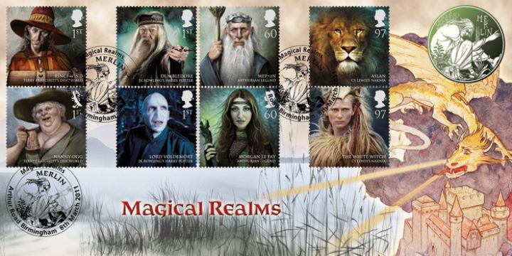 Magical Realms, Merlin and the Dragon