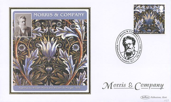 Morris & Co, Acanthus by Morris and de Morgan