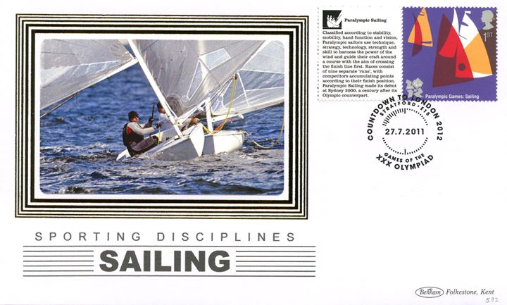 Olympic Games [Commemorative Sheet], Sailing