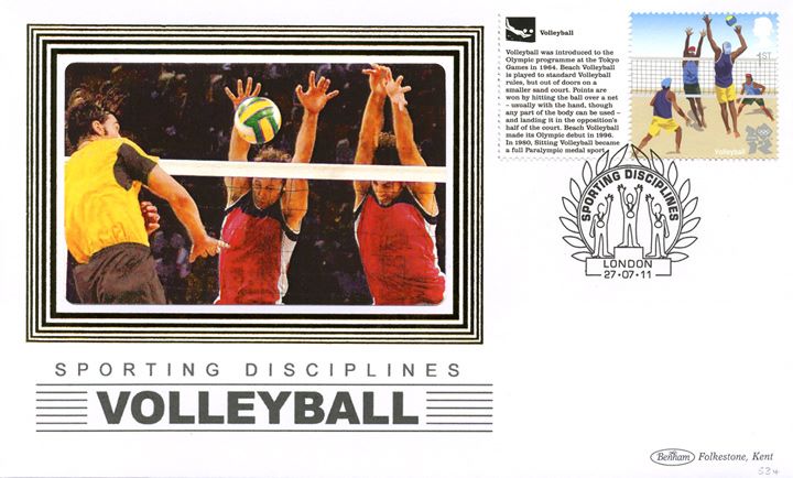 Olympic Games [Commemorative Sheet], Volleyball