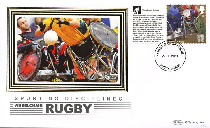 Olympic Games [Commemorative Sheet], Wheelchair Rugby