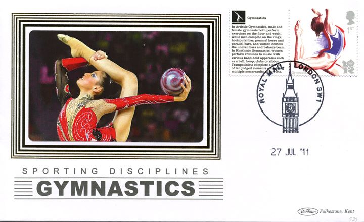 Olympic Games [Commemorative Sheet], Gymnastics