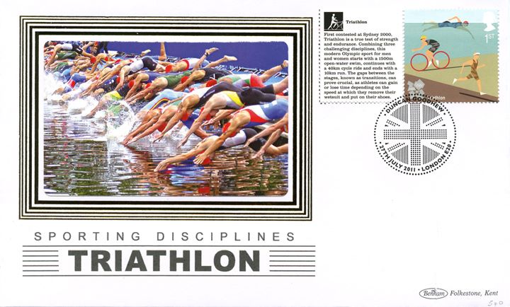 Olympic Games [Commemorative Sheet], Triathlon