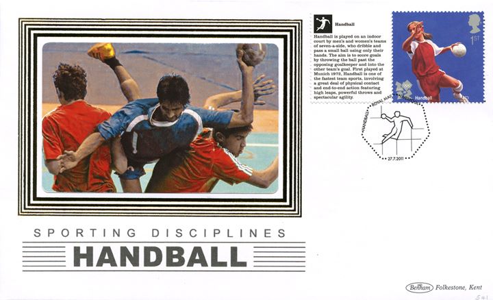 Olympic Games [Commemorative Sheet], Handball