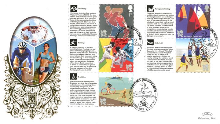 Olympic Games [Commemorative Sheet], Triathlon