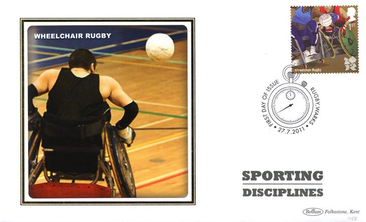 Olympic Games: Series No.3, Wheelchair Rugby