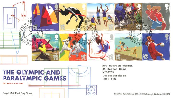 Olympic Games: Series No.3, Pitch Outlines