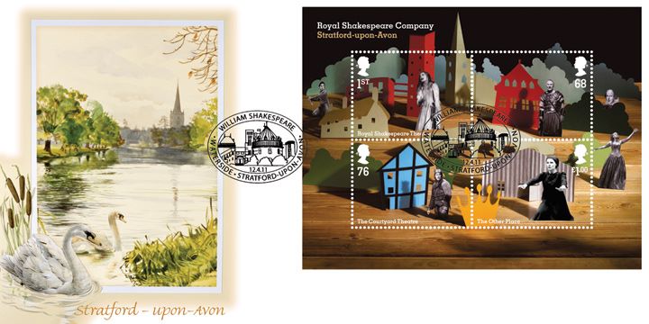 Royal Shakespeare Company: Miniature Sheet, Stratford-upon-Avon