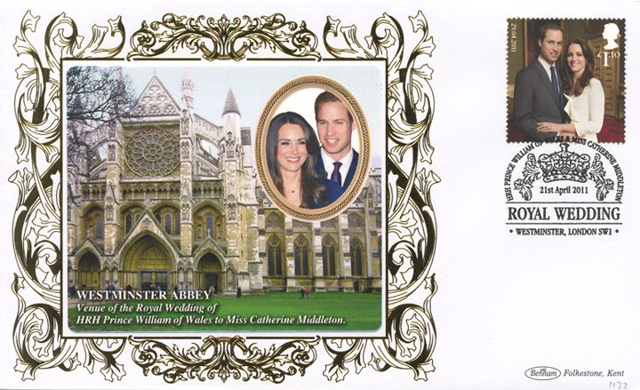 Royal Wedding: Miniature Sheet, Westminster Abbey