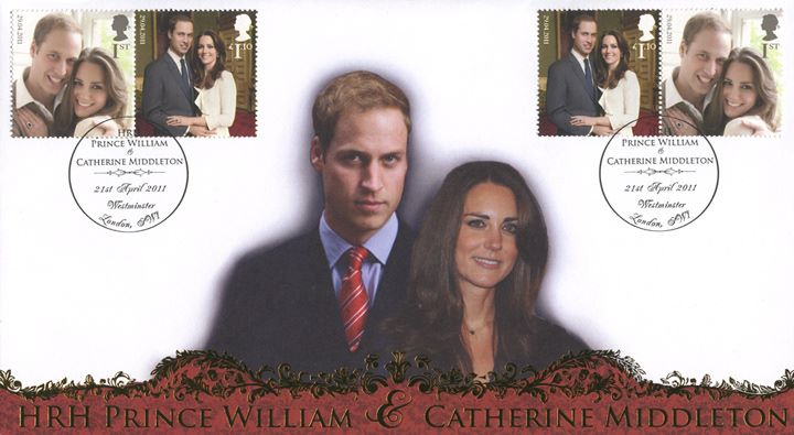 Royal Wedding: Miniature Sheet, William & Kate