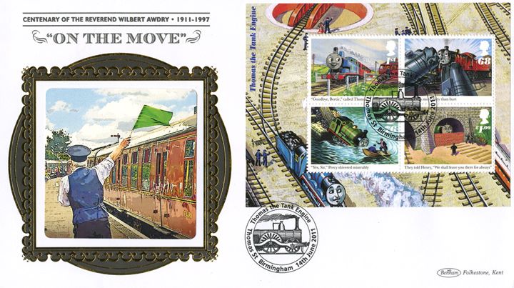 Thomas the Tank Engine: Miniature Sheet, Waving the Green Flag