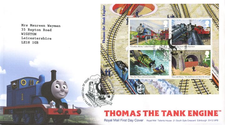 Thomas the Tank Engine: Miniature Sheet, Thomas the Tank Engine