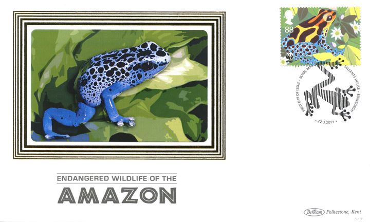 WWF: Miniature Sheet, Poison Dart Frog