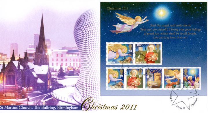 Christmas 2011: Miniature Sheet, St. Martin's, Bullring