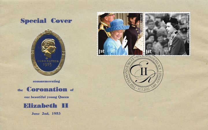 Diamond Jubilee, Original 1953 Embossed Cover