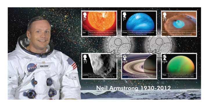 Space Science, Neil Armstrong (Alternative Postmark)