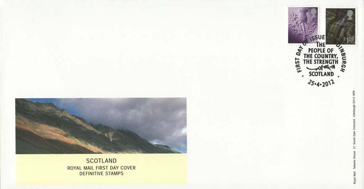 Scotland 87p, £1.28, Mountains and Fells