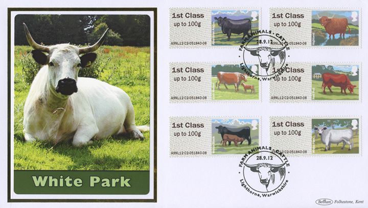 Farm Animals: Series No.3, Cattle, White Park