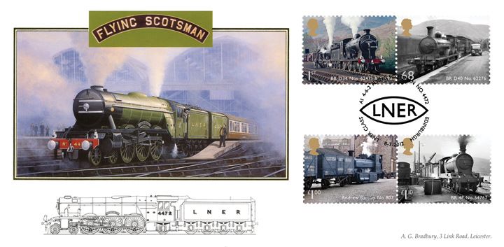 Classic Locomotives: Series No.2: Miniature Sheet, Flying Scotsman