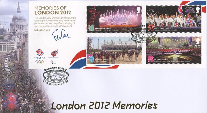 Memories of London 2012: Miniature Sheet, Victory Procession