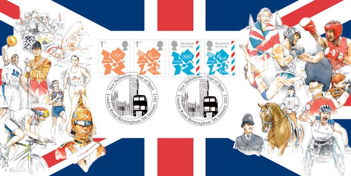 Olympic Emblems, The UK Celebrates Sports