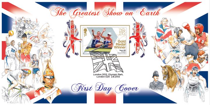 Rowing - Women's Pair: Olympic Gold Medal 1: Miniature Sheet, The Greatest Show on Earth