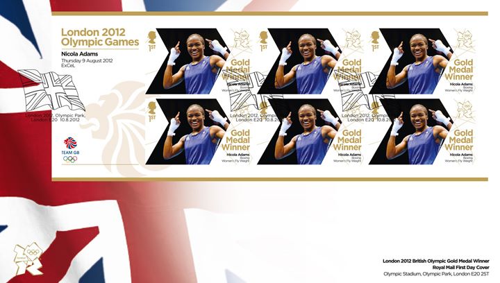 Boxing - Women's Fly Weight: Olympic Gold Medal 24: Miniature Sheet, Union Flag