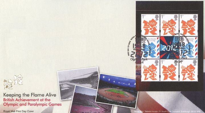 PSB: Welcome to the London 2012 Olympic Games: Pane 1, 1908, 1948, 2012 Stadiums