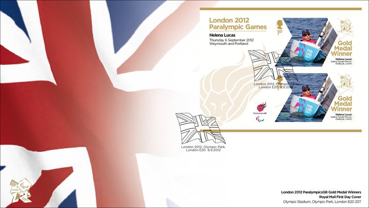 Sailing - Single-Person Keelboat, 2.4mR: Paralympic Gold Medal 26: Miniature Sheet, Union Flag