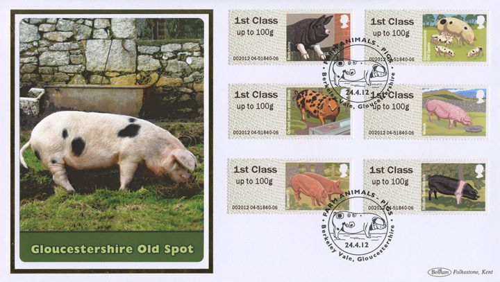 Farm Animals: Series No.2, Pigs, Gloucestershire Old Spot