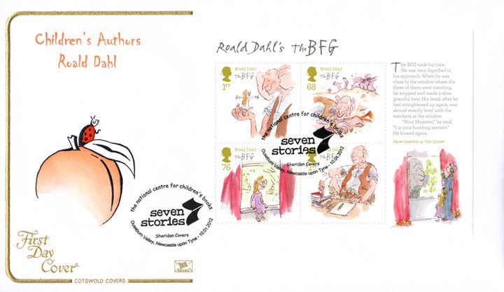 Roald Dahl: Miniature Sheet, Giant Peach