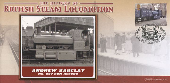 Classic Locomotives: Series No.2: Miniature Sheet, Andrew Barclay