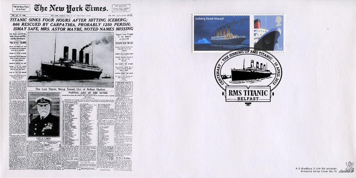 Titanic Leaving Belfast, New York Times