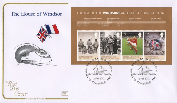 House of Windsor: Miniature Sheet, Channel Tunnel