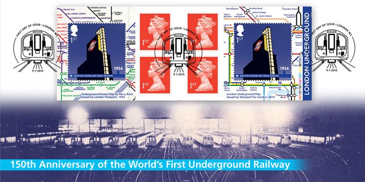 Self Adhesive: London Underground, Underground Depot at Night