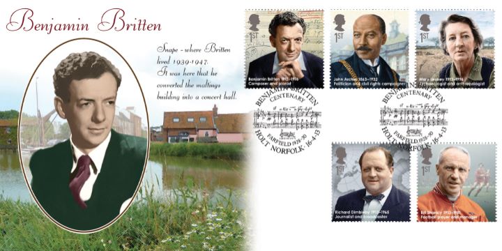 Great Britons, Benjamin Britten