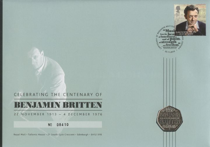 Great Britons, Benjamin Britten