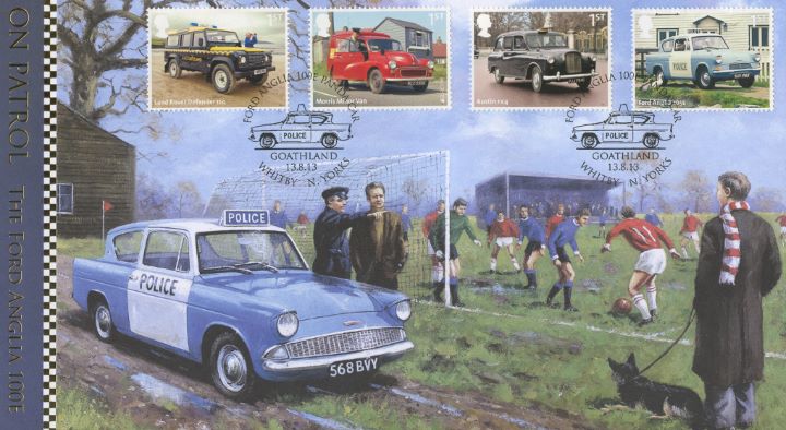 British Auto Legends: Miniature Sheet, Police at Football Match