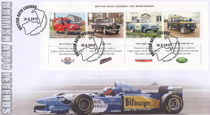 British Auto Legends: Miniature Sheet, John Paul Herbert