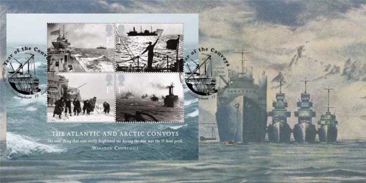 Merchant Navy: Miniature Sheet, Arctic Convoys