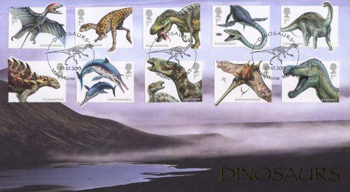 Dinosaurs, Volcanic Landscape