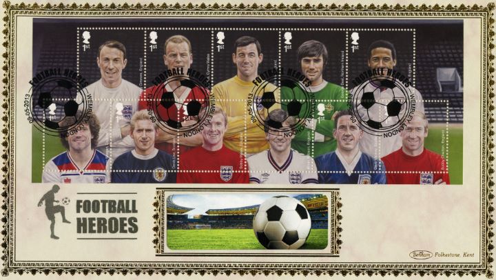 Football Heroes: Miniature Sheet, Football and Stadium