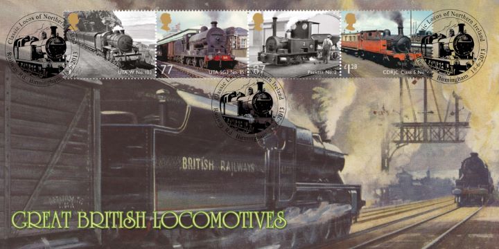 Classic Locomotives: Series No.3: Miniature Sheet, Great British Locomotives