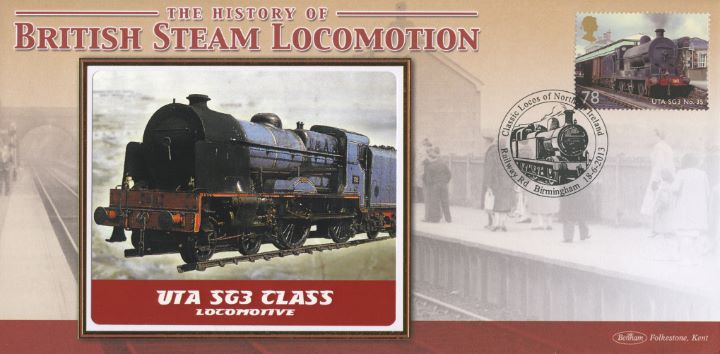 Classic Locomotives: Series No.3: Miniature Sheet, UTA SG3 Class Locomotive