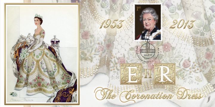 Her Majesty the Queen Royal Portraits, The Queen's Coronation Dress