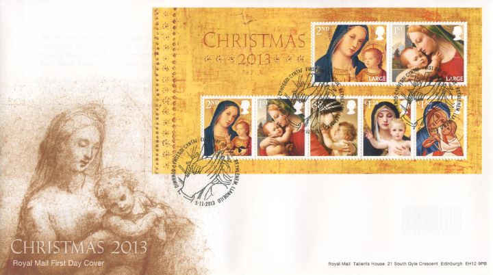 Christmas 2013: Miniature Sheet, Madonna and Child