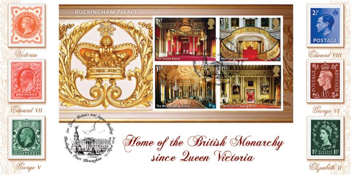 Buckingham Palace: Miniature Sheet, Home of the British Monarchy since Victoria