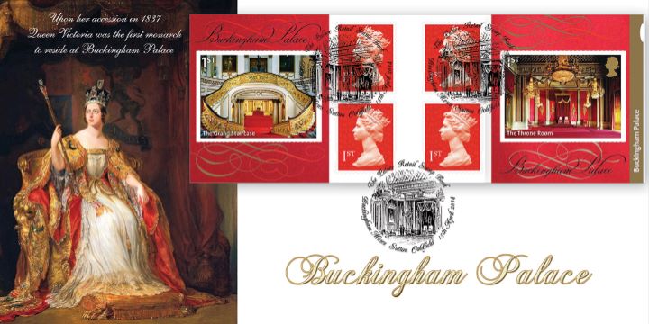 Self Adhesive: Buckingham Palace, Queen Victoria