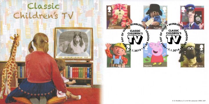 Classic Children's TV, Little girl watching television