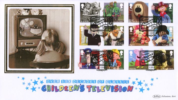 Classic Children's TV, Girl watching Television